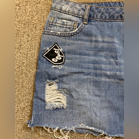 Mini denim skirt size L - Picture 4 of 4